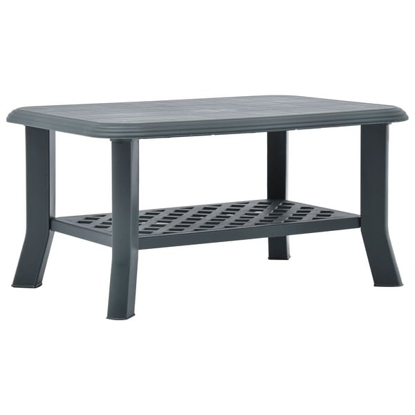 vidaXL Coffee Table Green 35.4