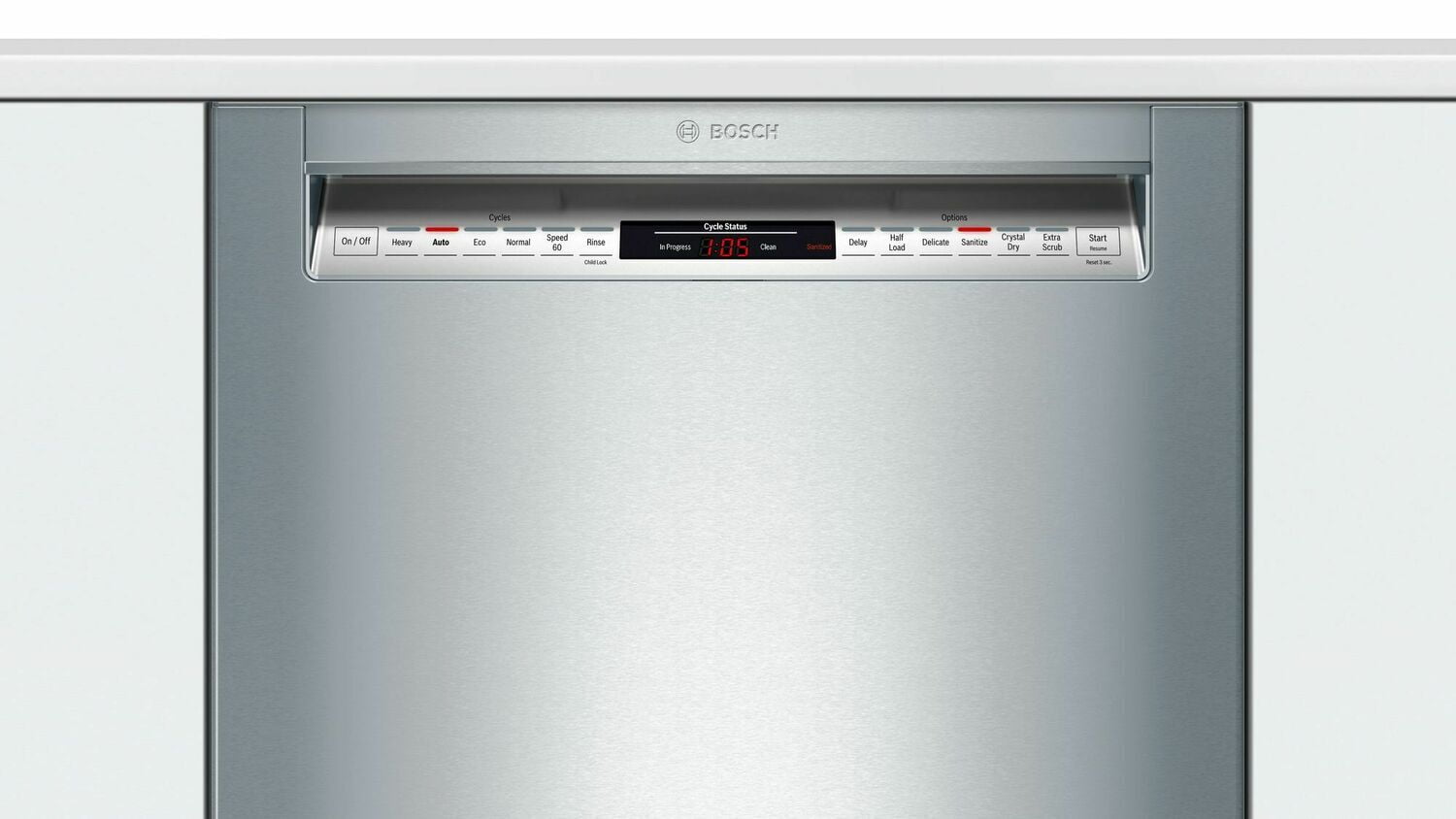 Bosch SHE878ZD5N 800 Series Dishwasher 24'' Stainless Steel She878Zd5N