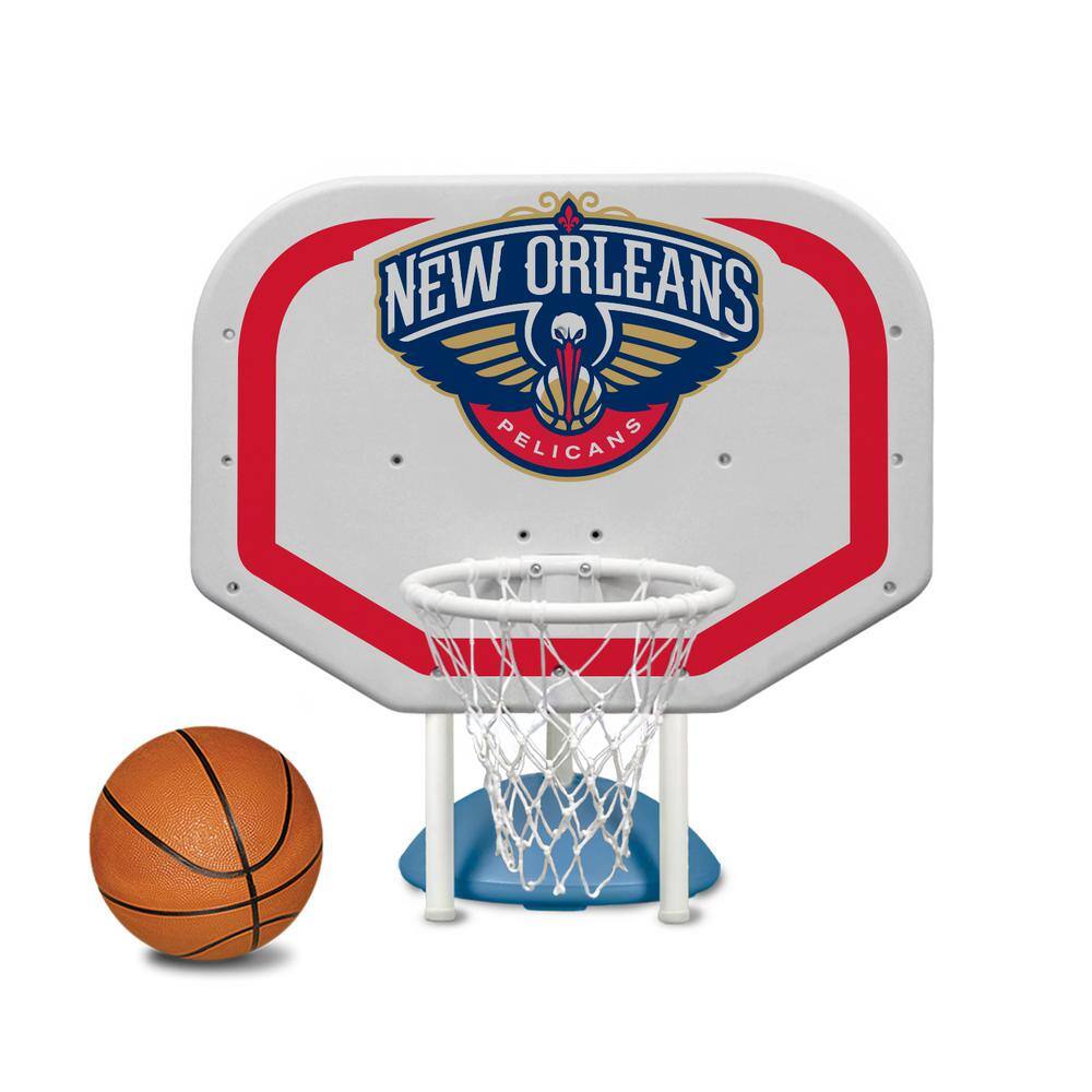 Poolmaster New Orleans Pelicans NBA Pro Rebounder Swimming Pool Basketball Game 72950