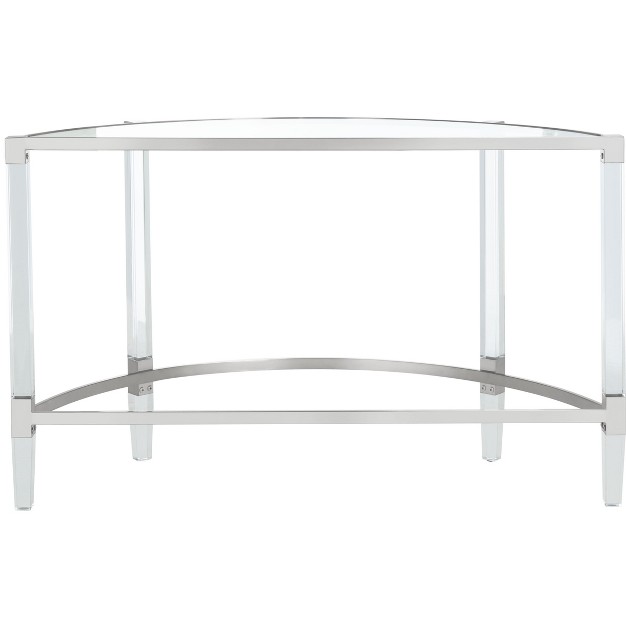 Anabelle Acrylic Console Table Safavieh