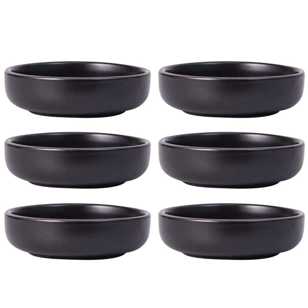 Nuolux Sauce Dish Soy Dishes Dipping Bowls Seasoning Ceramic Sushimini Side Round Japanese Porcelain Bowl Plate Dish Small