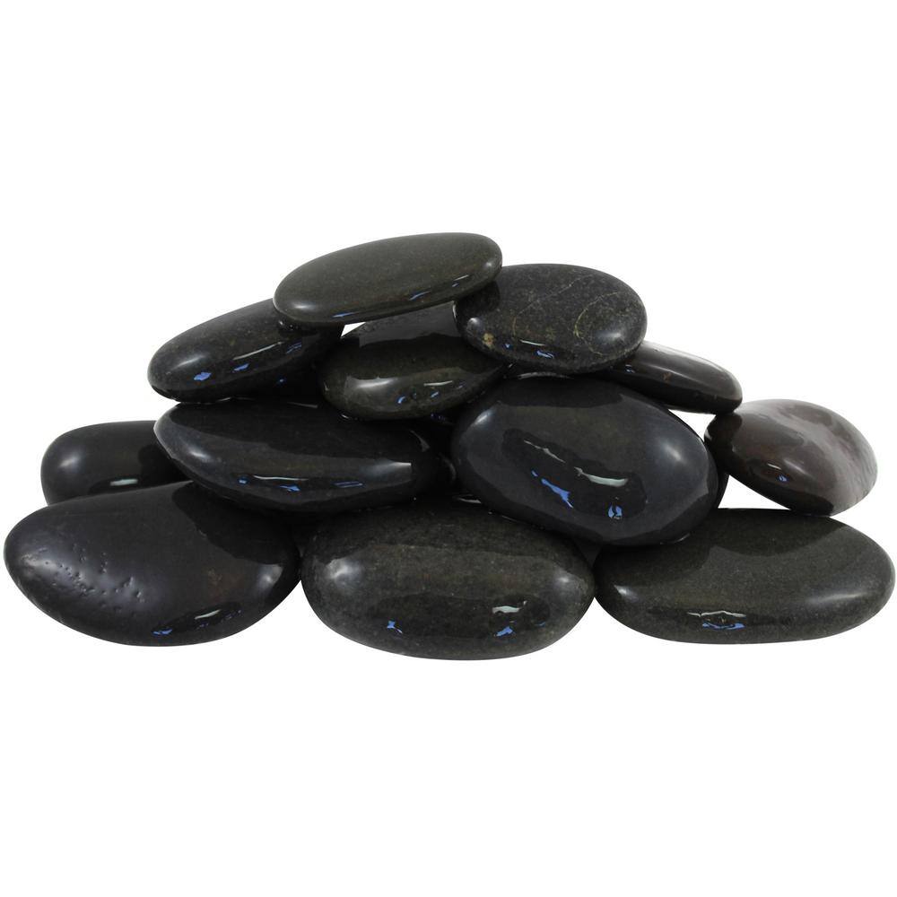 Vigoro 0.25 cu. ft. 20 lbs. 1 in. to 3 in. Grey Mexican Beach Pebble Landscape Rock RFGMBP3-20