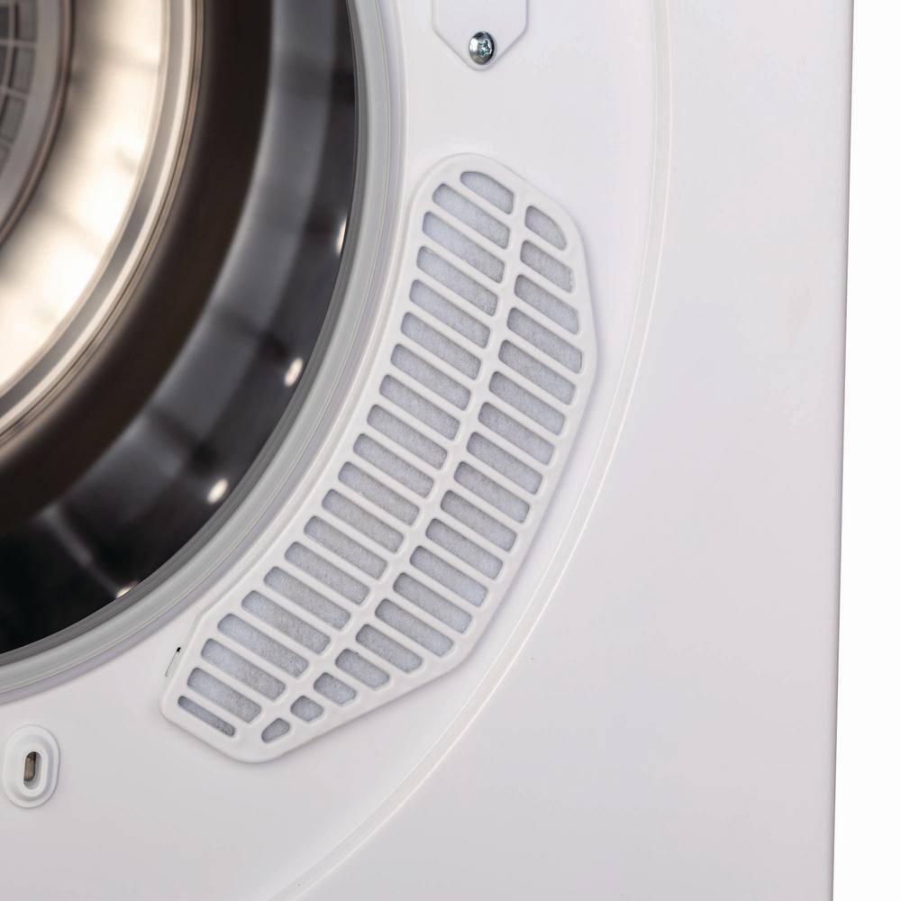 Magic Chef 3.5 cu. ft. White Compact Electric Dryer MCSDRY35W1