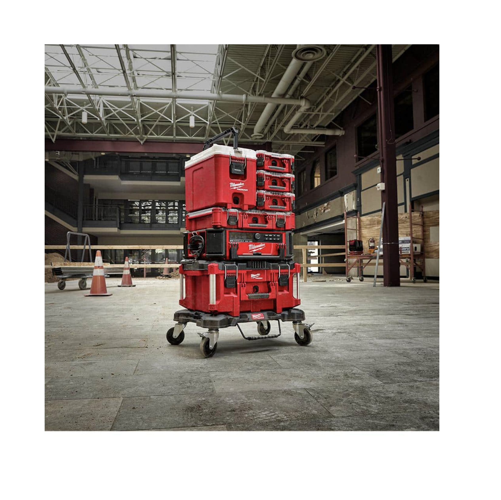 Milwaukee Packout 10 In. Red 16 Qt. Compact Cooler