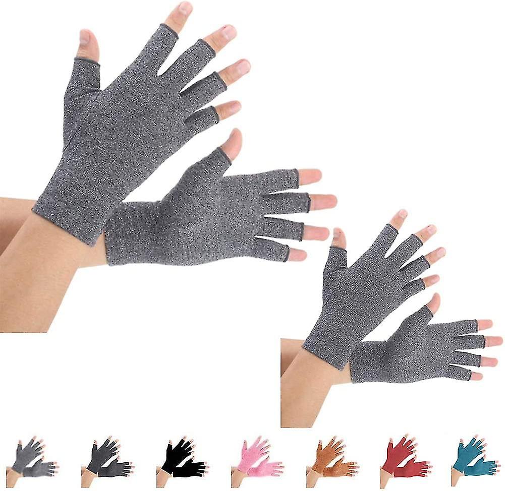 2 Pairs Arthritis Gloves Compress Gloves. Heilwiy W  Finger  S. Heilwiy Relieves Pain