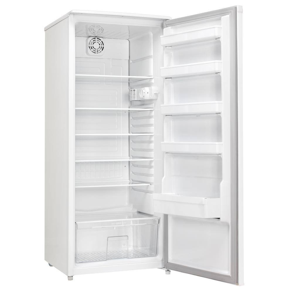 Danby Designer 24 in. W 11.0 cu. ft. Freezerless Refrigerator in White Counter Depth DAR110A1WDD