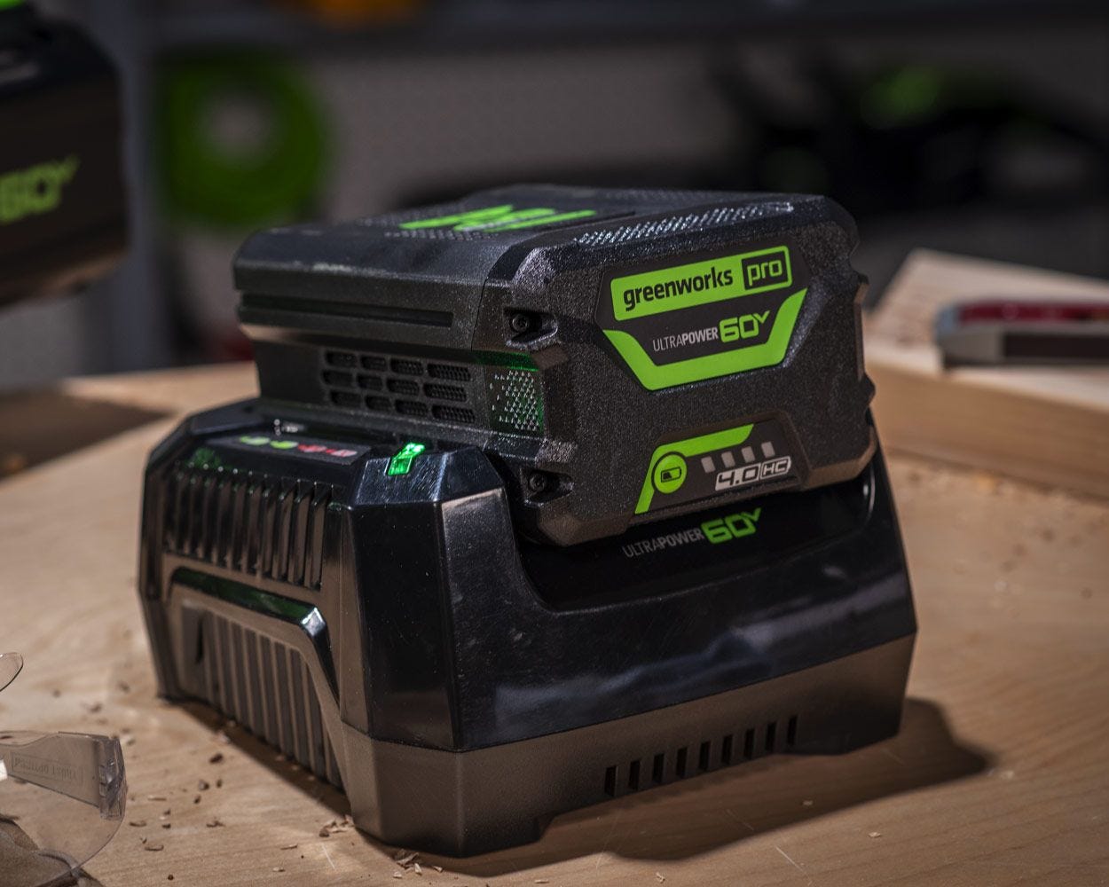 60V Rapid Battery Charger | Greenworks Tools