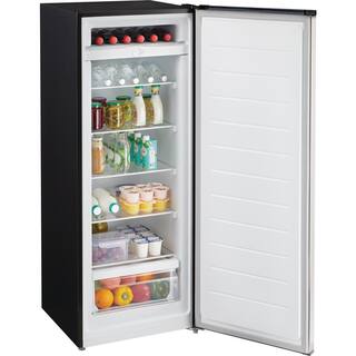 Vissani 7 cu. ft. Convertible Upright FreezerRefrigerator in Stainless Steel Garage Ready MDUFC7SS