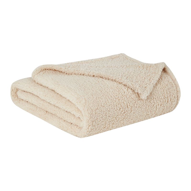 Brooklyn Loom Marshmallow Sherpa Blanket