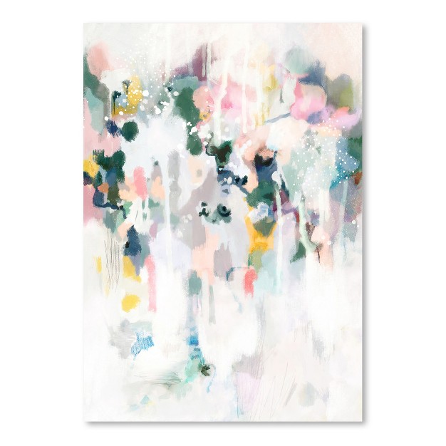 Americanflat Abstract Idylle By Louise Robinson Poster