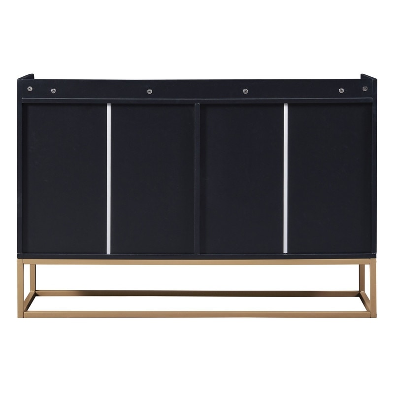 Elegant Sideboard Buffet Storage Cabinet with 4 Doors