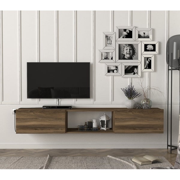 Hilly Wall - Mounted Modern Floating 71