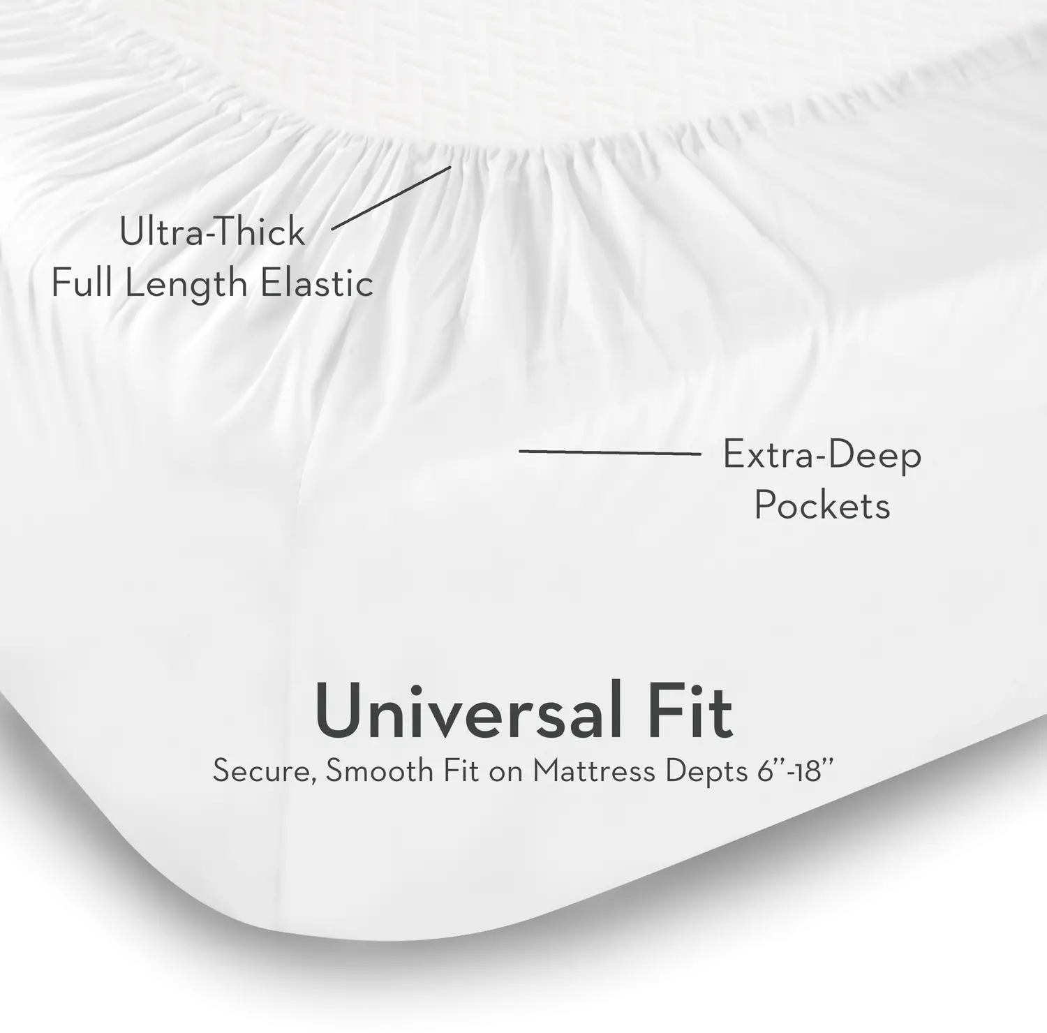 White Microfiber Full Size Sheet Set