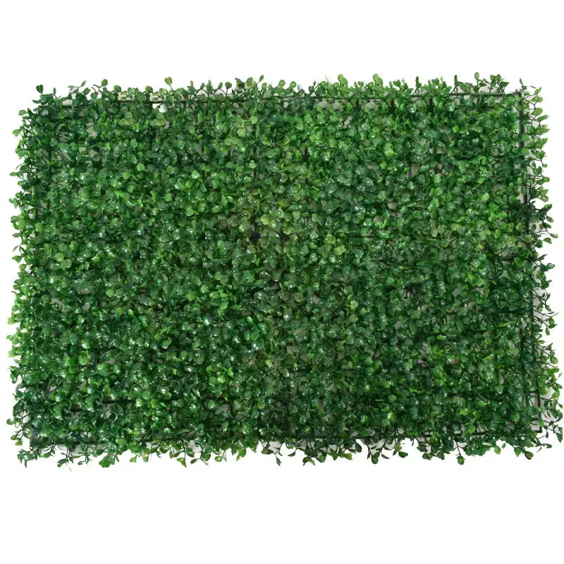 Factory directly Supply Artificial Wall Plant  Artificial Hedge Artificial Green Grass Panel Home Wedding Hotel Decoration