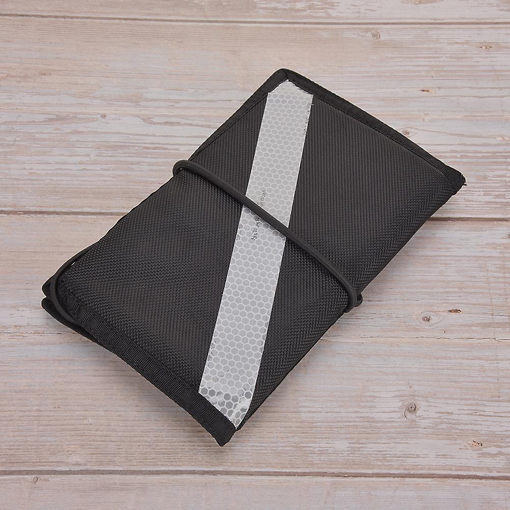 Pu Coating Nylon Cloth Diving Notebook Underwater Writting Plate Scuba Snorkeling Suppliesreflective Stripe