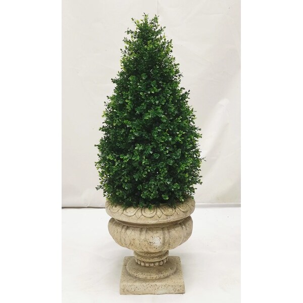 Faux Boxwood Topiary