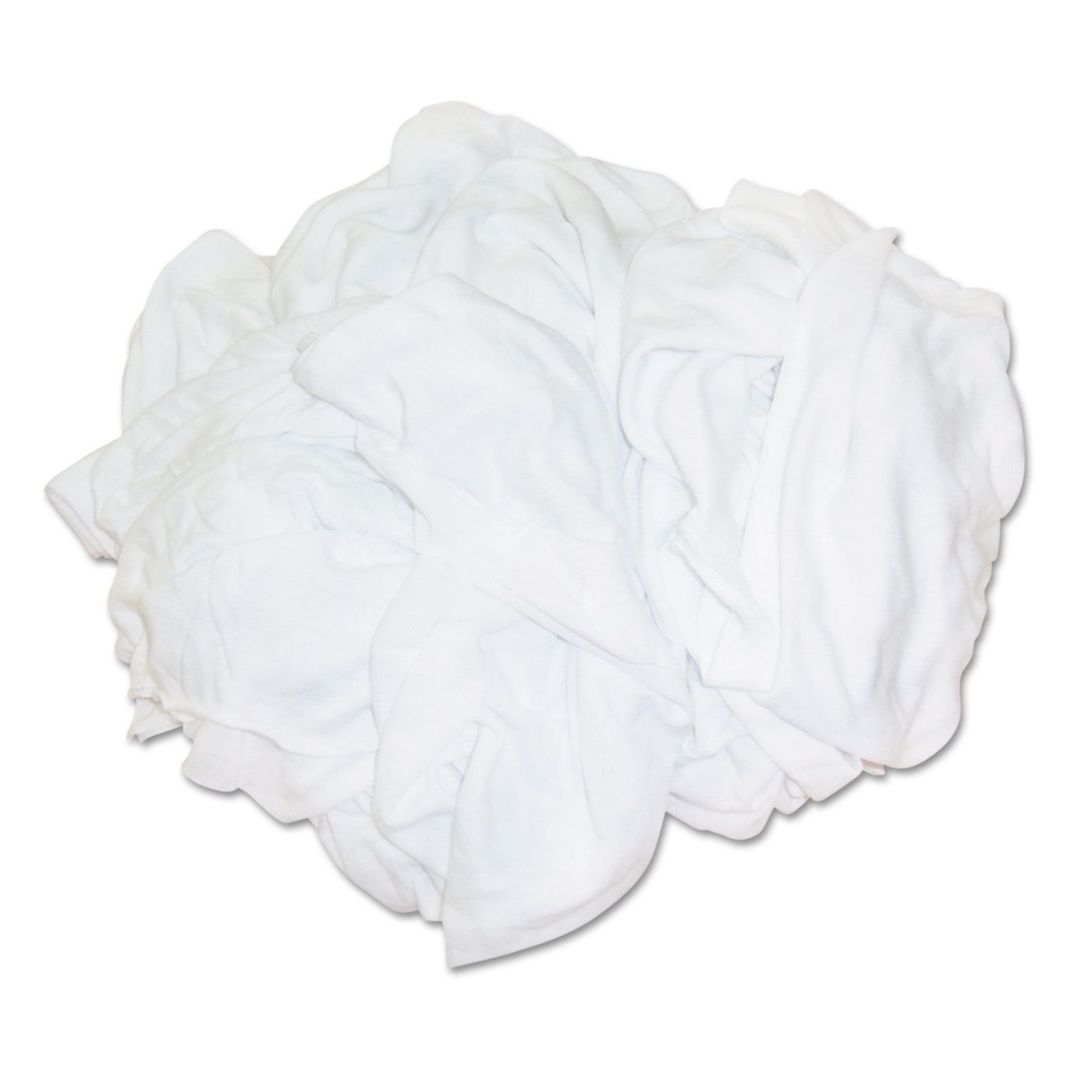 New Bleached White T-Shirt Rags by HOSPECOandreg; HOS45525BP