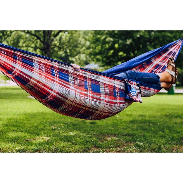 Equip 1 Person Travel Hammock Plaid