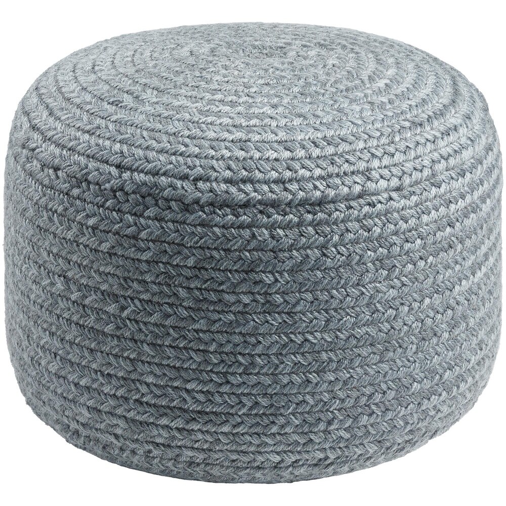 Artistic Weavers Entwined Modern   Contemporary Solid Color Pouf