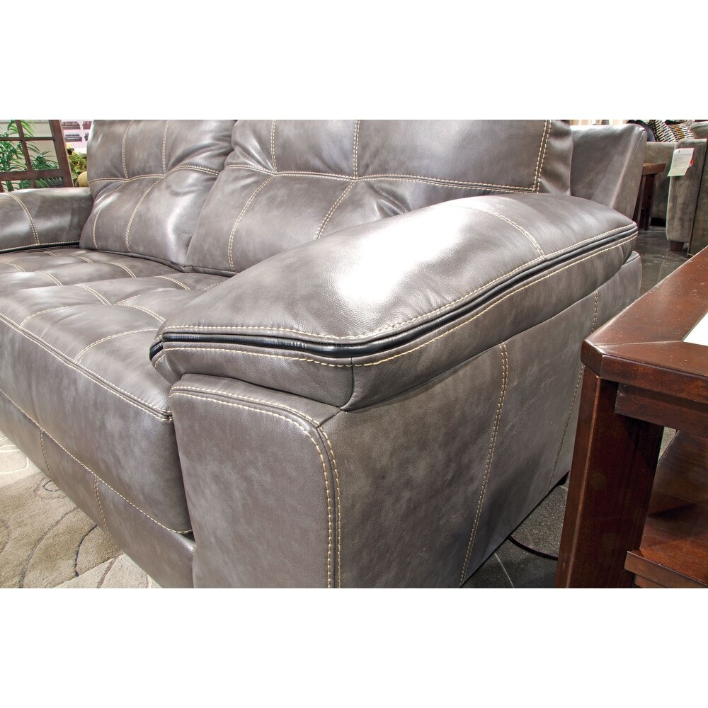 Clay Faux Leather Sofa