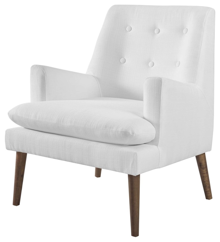 Modern Contemporary Urban Living Accent Chair  Fabric   Midcentury   Armchairs And Accent Chairs   by House Bound  Houzz