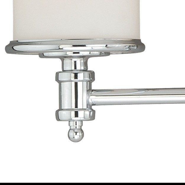 Vaxcel Carlisle 4 Light Vanity Chrome