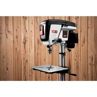 Jet 34 HP 15 in. Benchtop Drill Press with LED worklight 16-Speed 115-Volt JDP-15B 716200