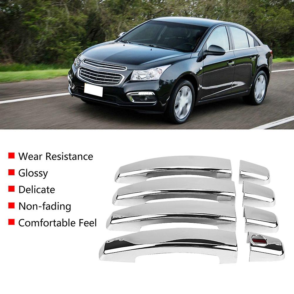 8 Pcs Car Chromium Electroplating Door Handle Cover Trim For Chevrolet Cruze 2008-2016