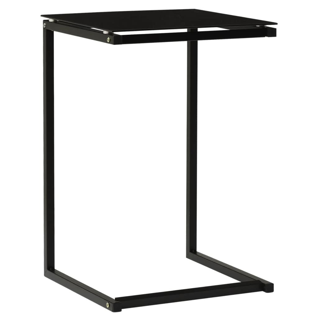 vidaXL Side Table Black 15.7