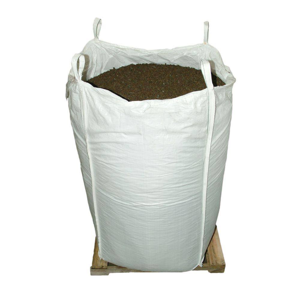 Vigoro 75 cu. ft. Mocha Brown Rubber Nugget Mulch Super Sack GN75BN