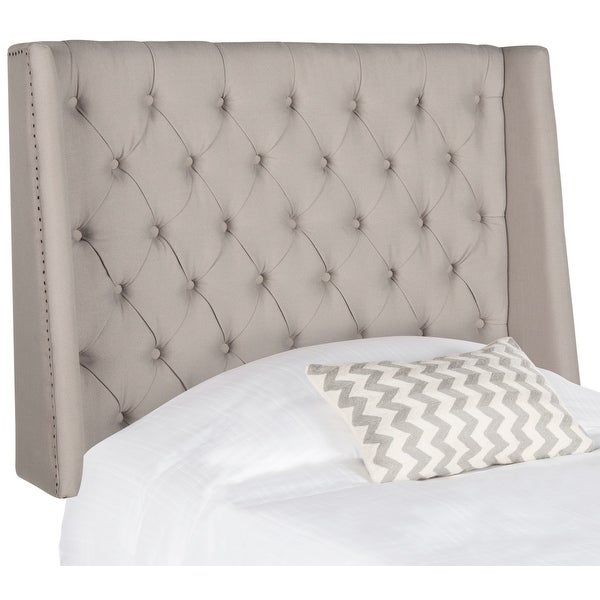 SAFAVIEH London Upholstered Tufted Wingback Twin Headboard - - 11924020