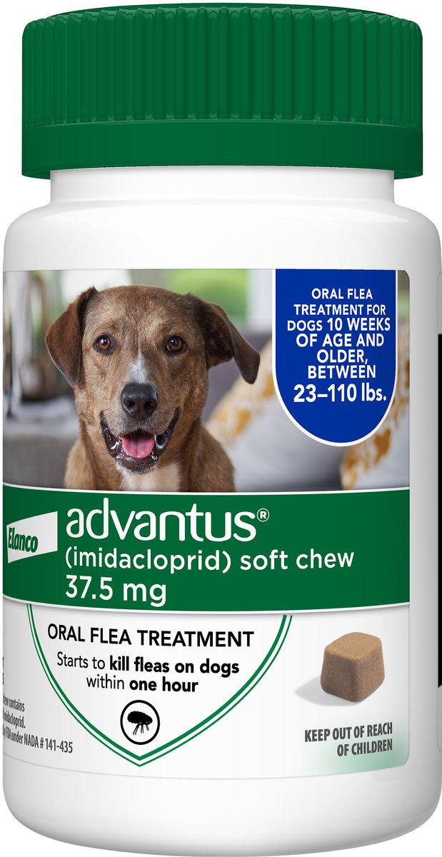 Advantus Flea Oral Treatment for Dogs， 23-110 lbs