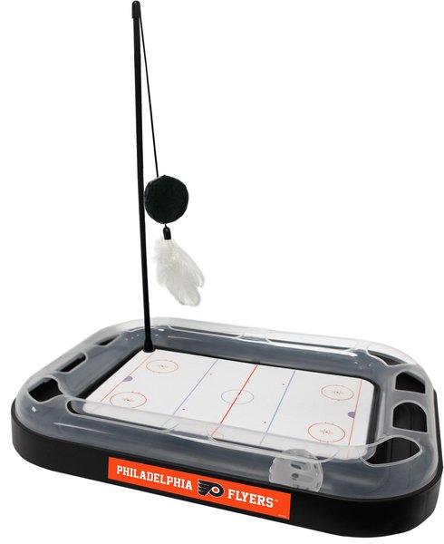 Pets First NHL Hockey Rink Cat Scratcher Toy with Catnip