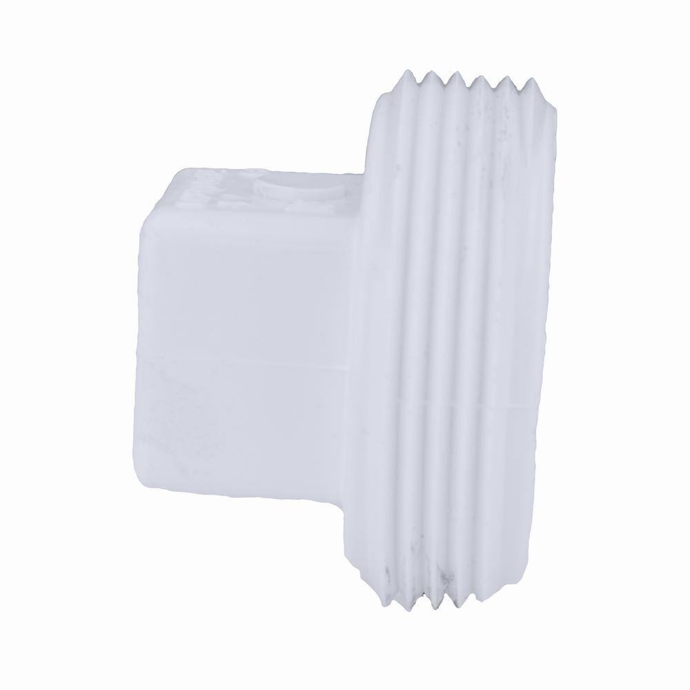 Charlotte Pipe 4 in. PVC DWV Cleanout Plug PVC001061200HD