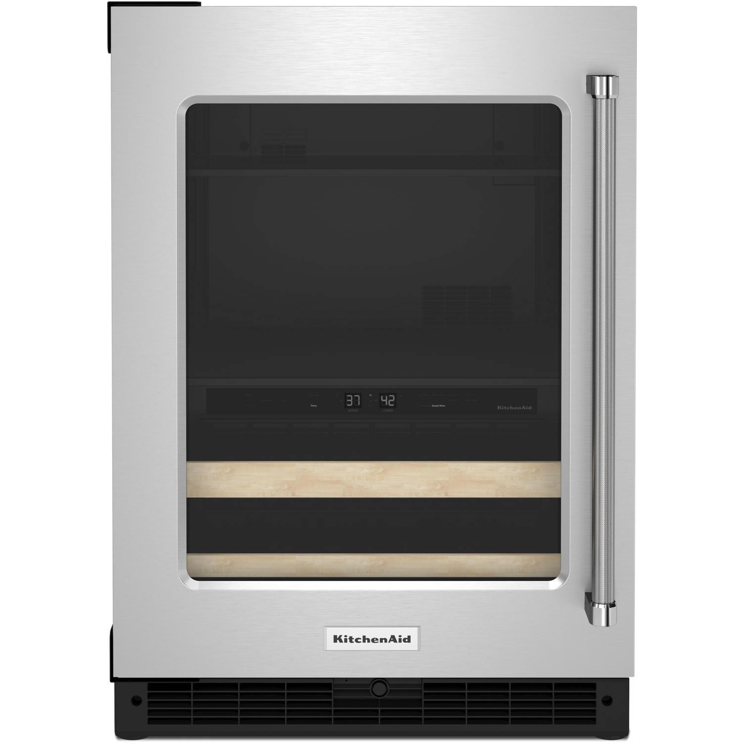 KitchenAid 24-inch Built-In Beverage Center KUBL214KSB