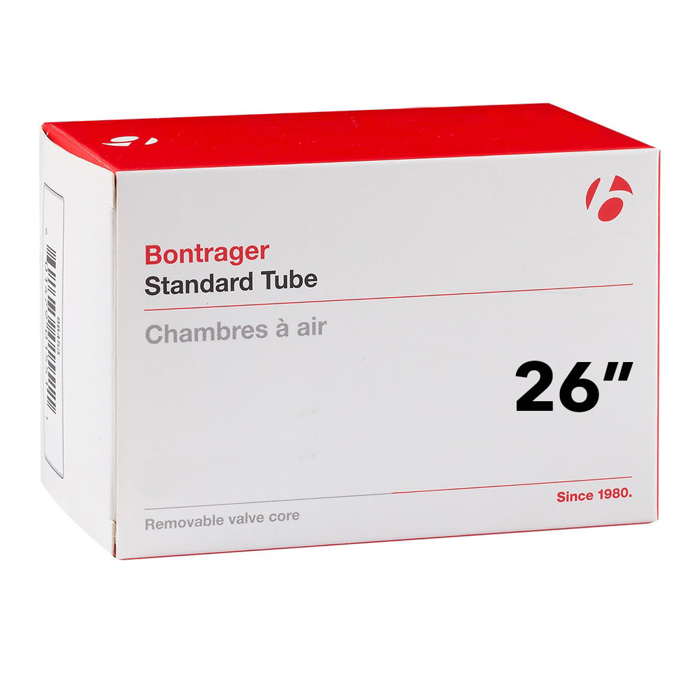 Bontrager Standard Schrader Valve Bicycle Tube - 26