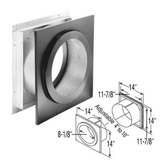 DuraVent SD 6DT WT Wall Thimble