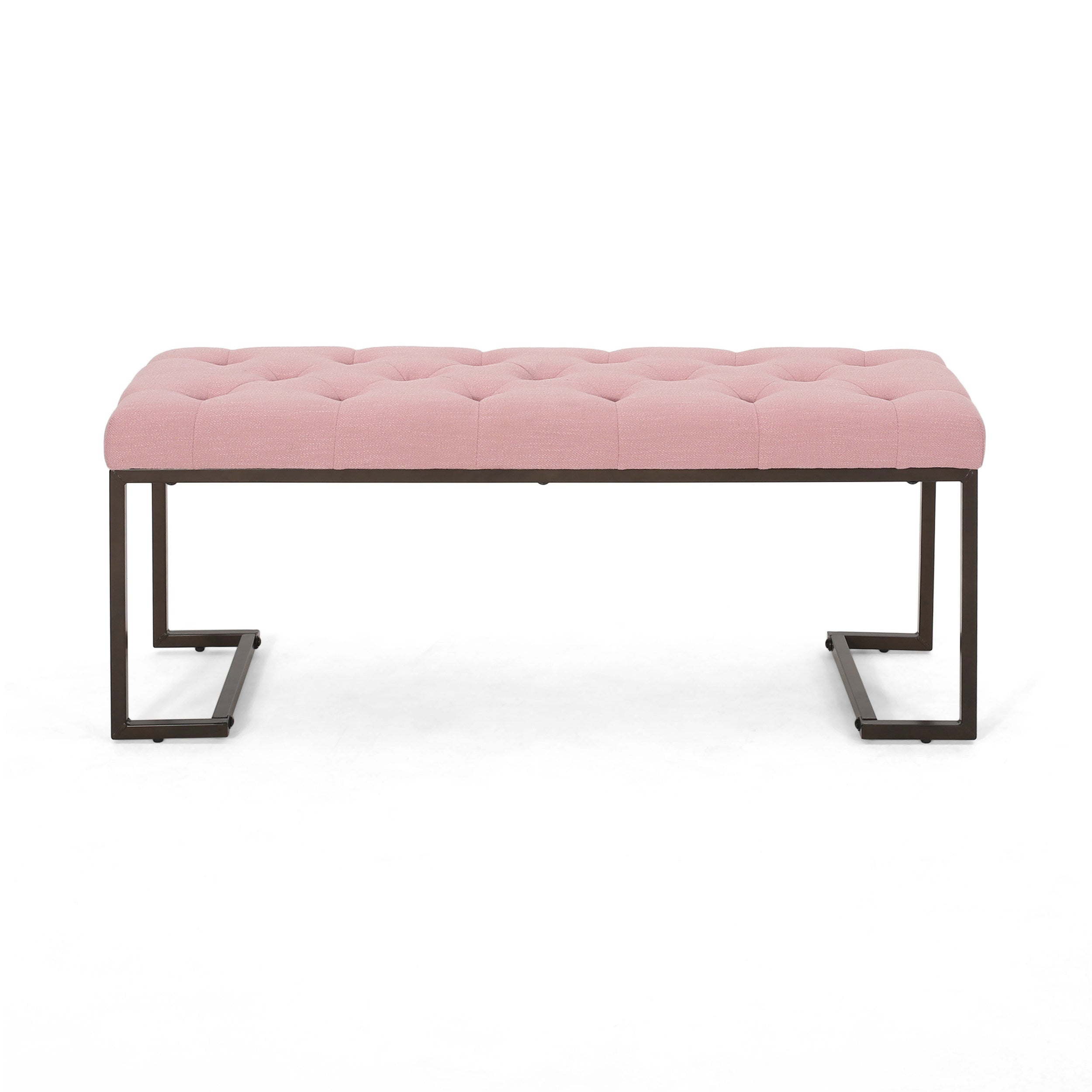 Gladys Modern Fabric Bench