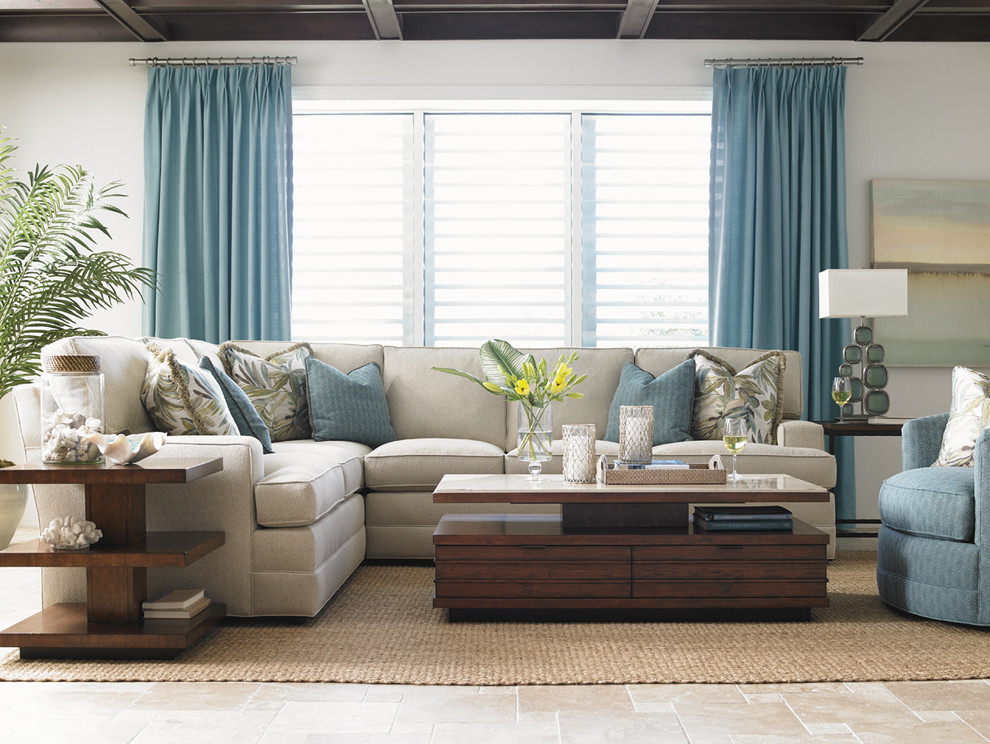 Lagoon Lamp Table   Transitional   Side Tables And End Tables   by Lexington Home Brands  Houzz