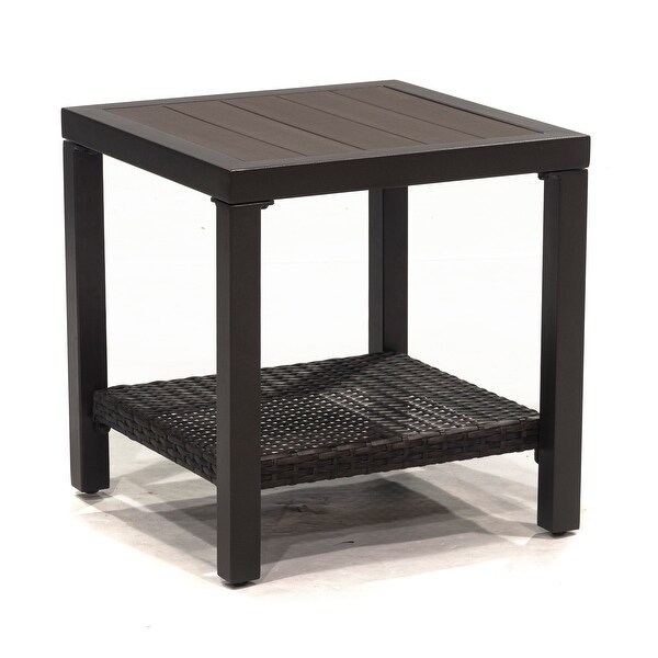 Williamsport weave side table