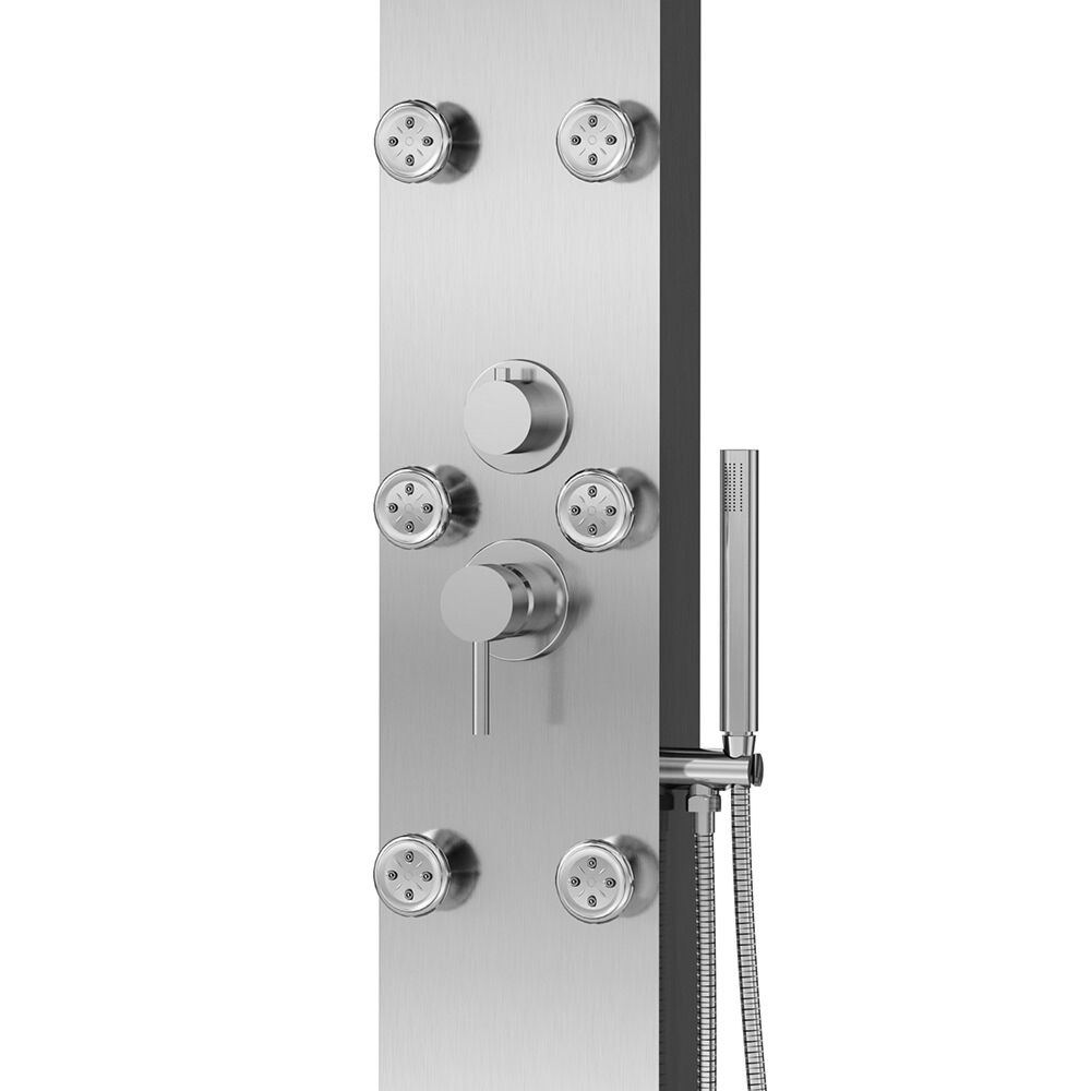 Pulse ShowerSpa Monterey ShowerSpa - Stainless Steel Brushed - 1042-SSB