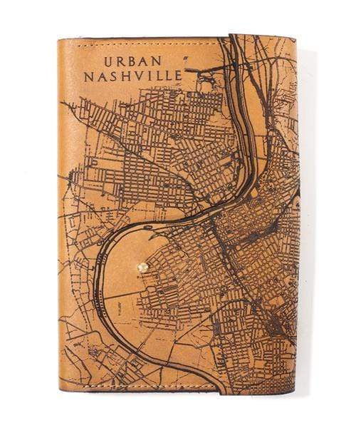 Leather Map Journals