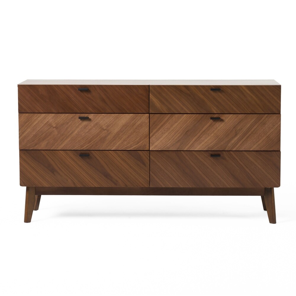 Nova Domus Kamela Modern Walnut Dresser