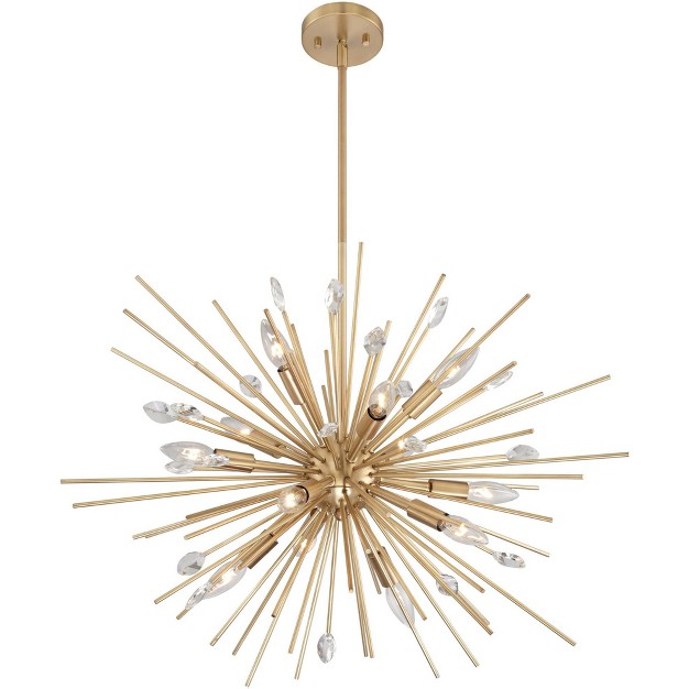 Wide Modern Sputnik 12 light Fixture For Dining Room House Foyer Kitchen Island Entryway