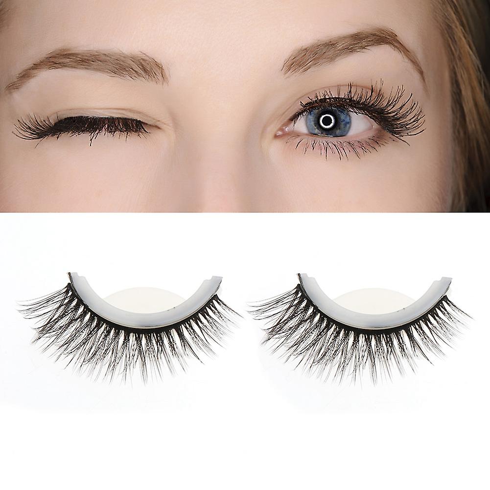 3d Professional Self Adhesive Eyelashes No Stimulation False Eyelashes Extension 02#