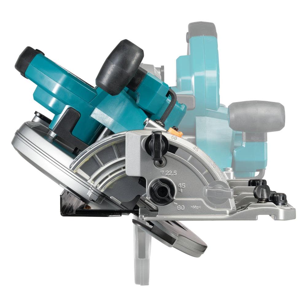 Makita 40V max XGT 9 1/4 Circular Saw with Guide Rail Compatible Base AWS Capable Bare Tool ;