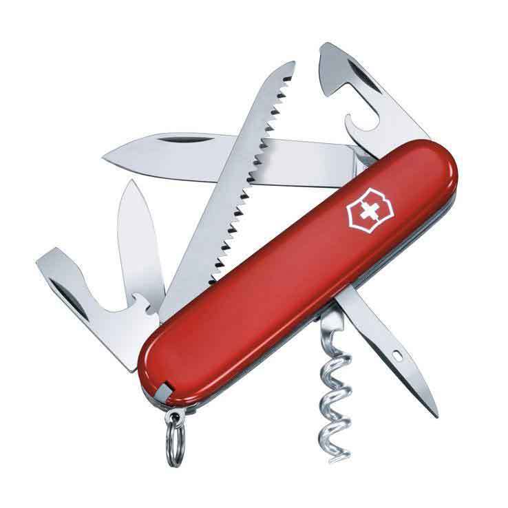 Victorinox Camper Folding Knife  Red