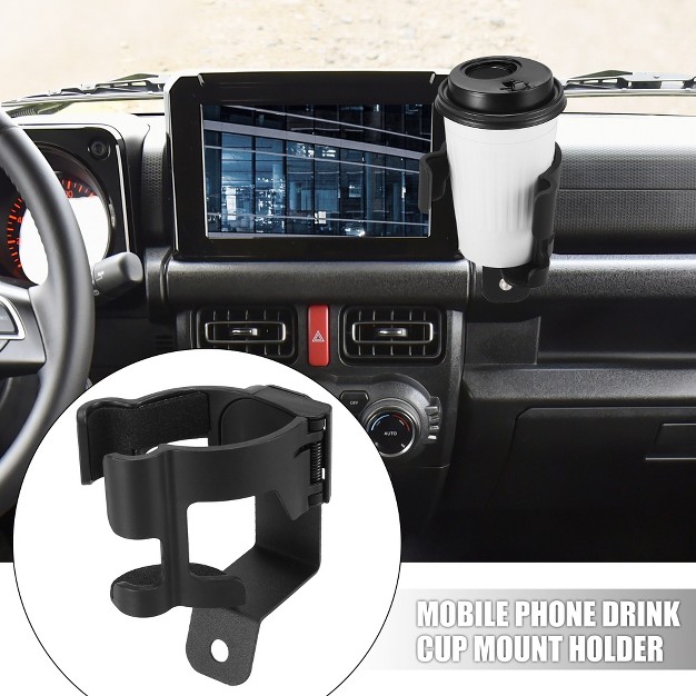 Unique Bargains Phone Drink Cup Mount Holder Adjustable Bracket Set For Suzuki Jimny 2019 2021