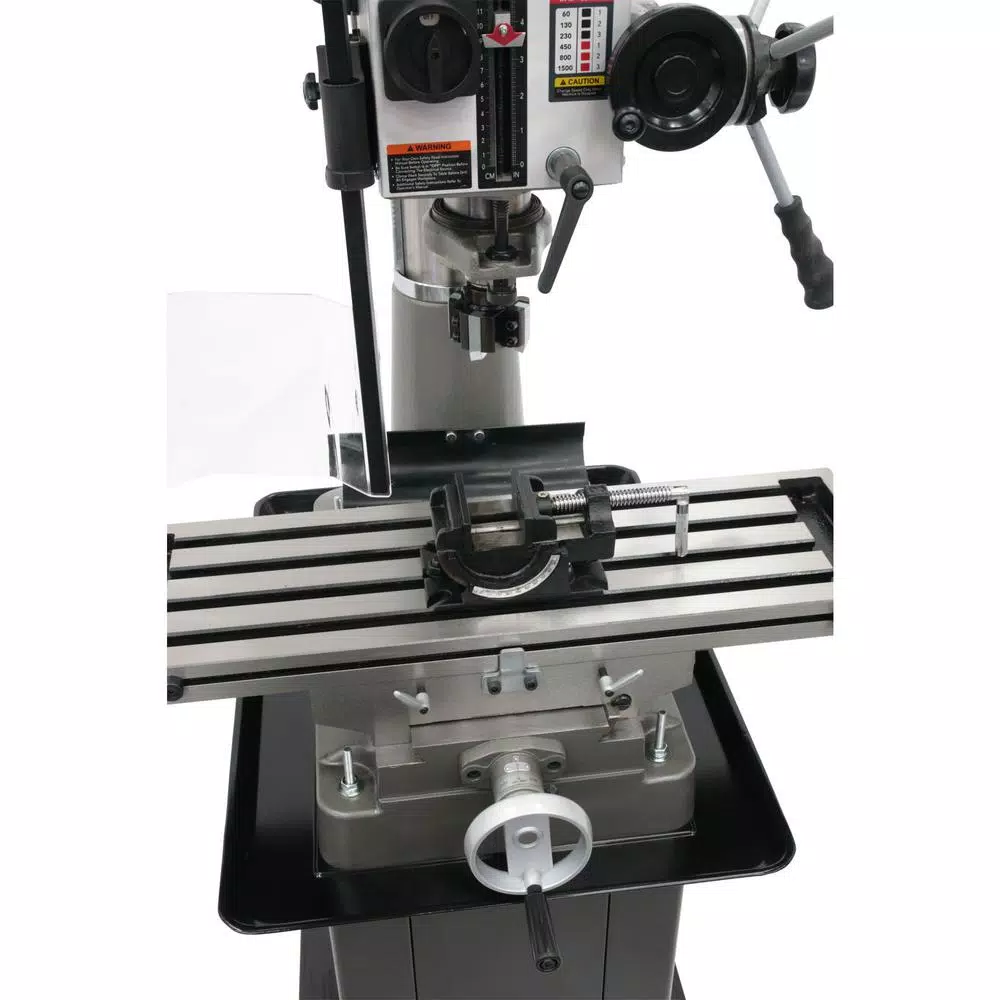 Jet JMD-40GH Geared Head Mill/Drill Press with Newall DP500 2-Axis Dro and#8211; XDC Depot