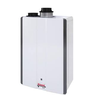 Rinnai Super High Efficiency 7.5 GPM Residential 160000 BTUh Propane Interior Tankless Water Heater RUCS75iP